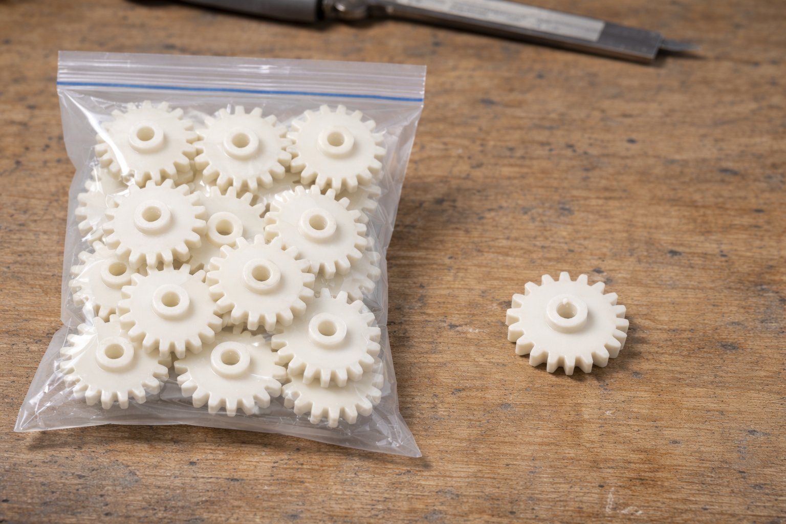 3D printed gears — real parts from Part Revive